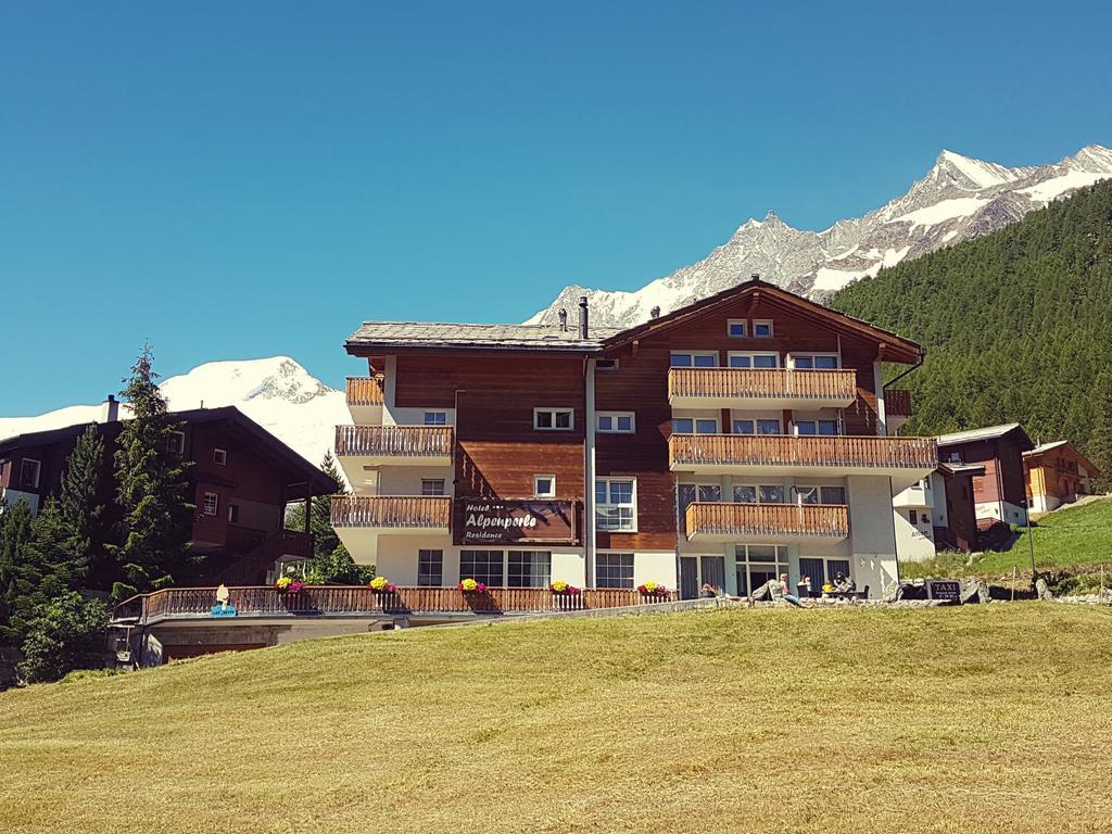 Hotel Alpenperle Saas Fee Exterior foto