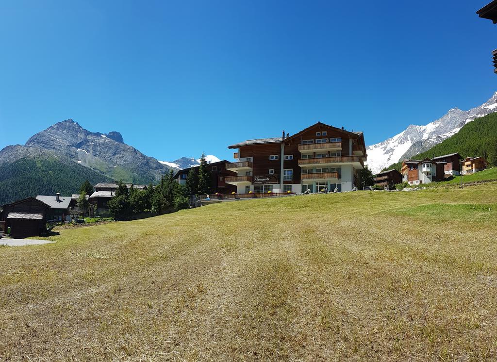 Hotel Alpenperle Saas Fee Exterior foto