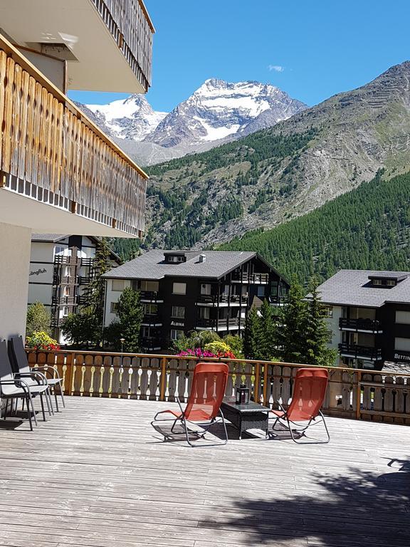 Hotel Alpenperle Saas Fee Exterior foto