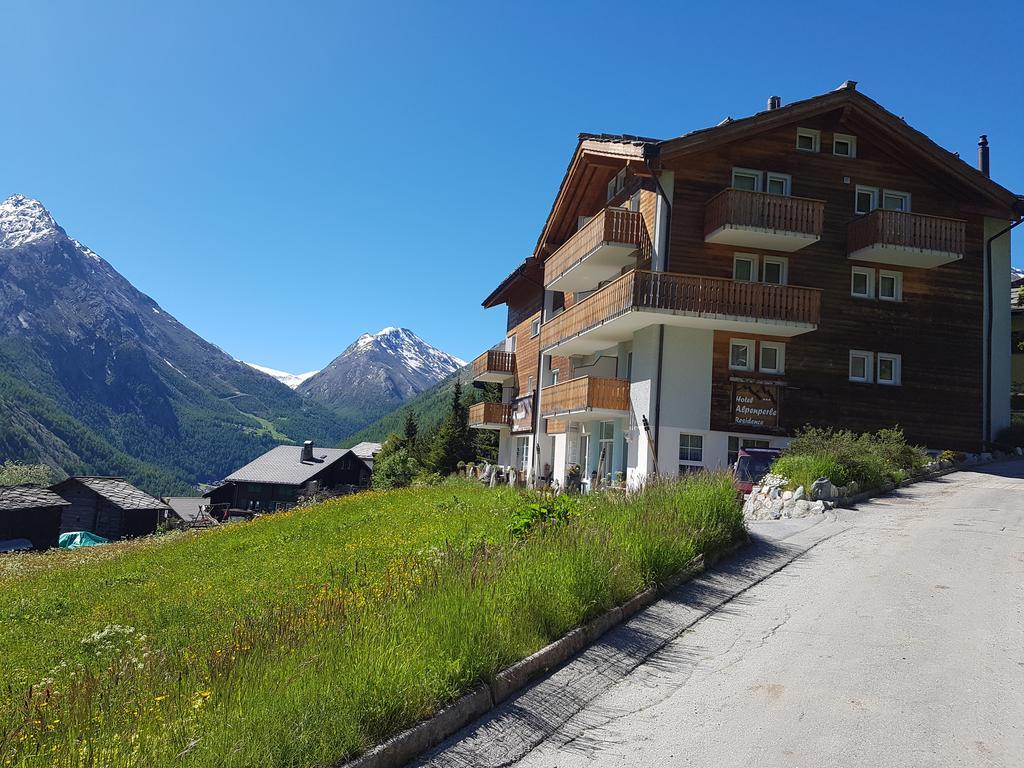 Hotel Alpenperle Saas Fee Exterior foto