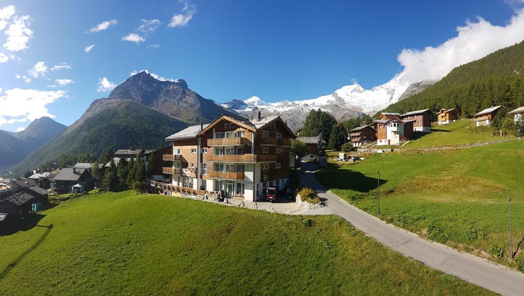 Hotel Alpenperle Saas Fee Exterior foto