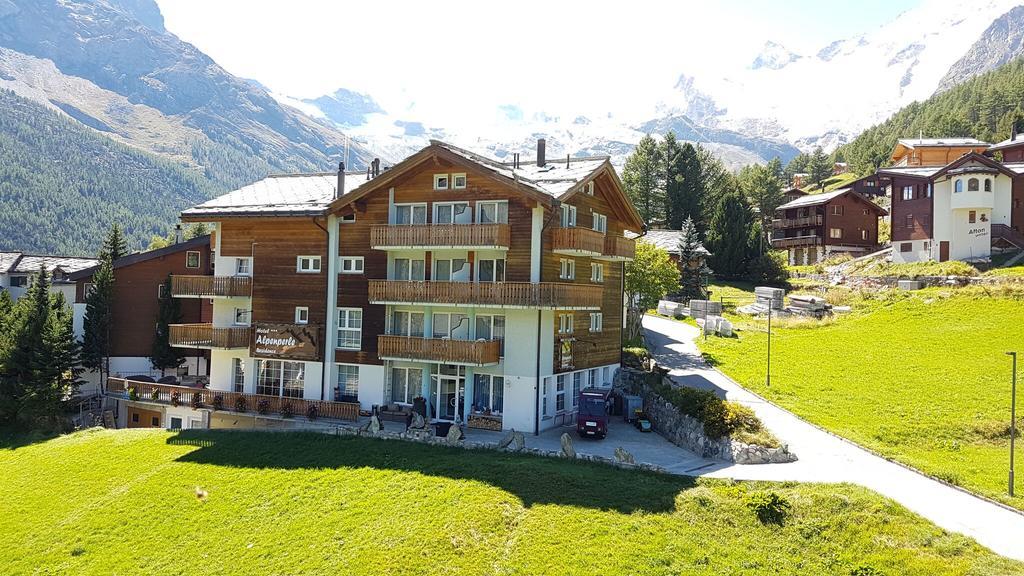 Hotel Alpenperle Saas Fee Exterior foto